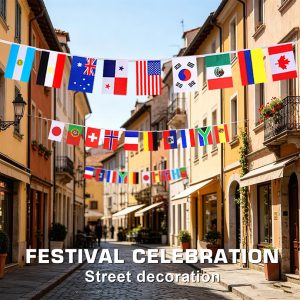 Countries String Flags Banner Set — изображение 3