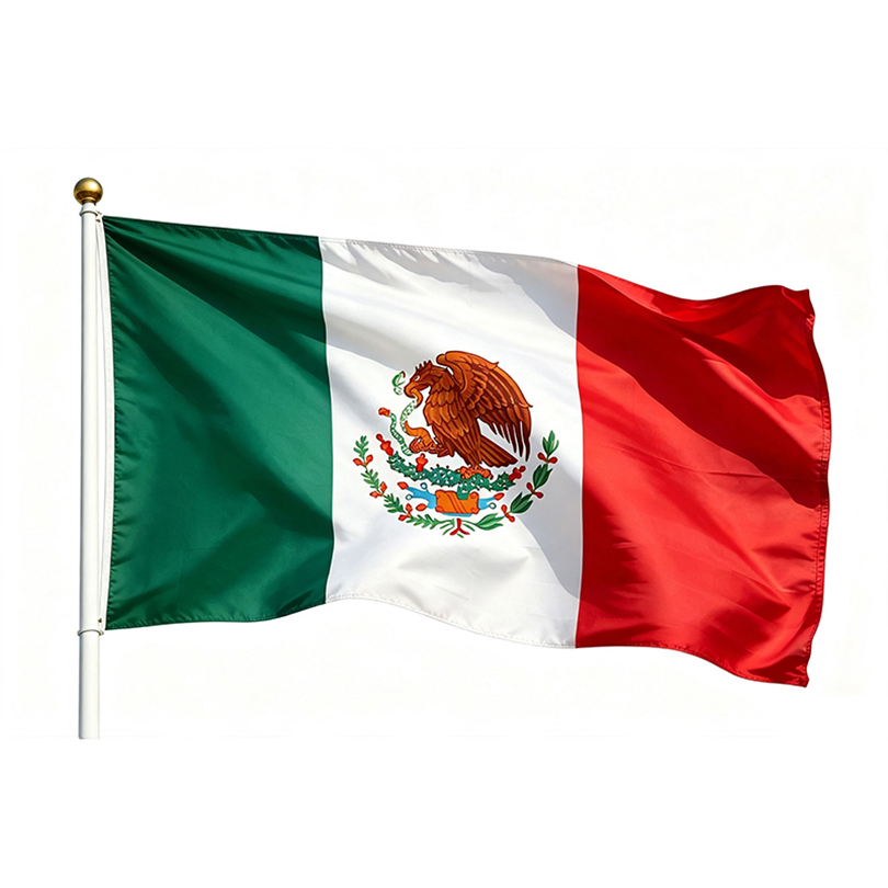Mexico Flag 3×5 Ft Printed