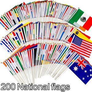 Small Mini Hand Held Stick Flag — изображение 4