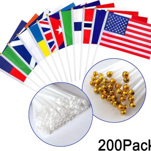Small Mini Hand Held Stick Flag — изображение 3