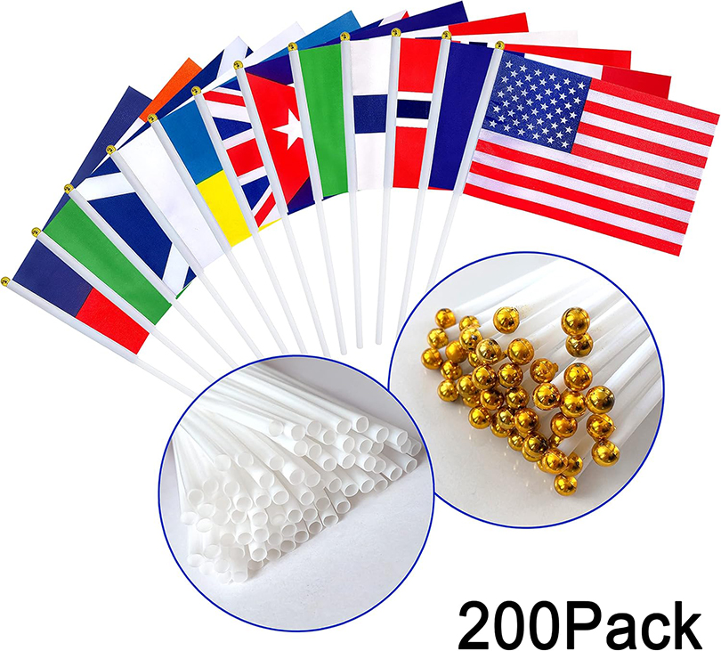 Small Mini Hand Held Stick Flag — изображение 3