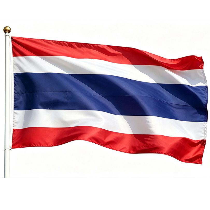 Thailand Flag 3×5 Ft Printed