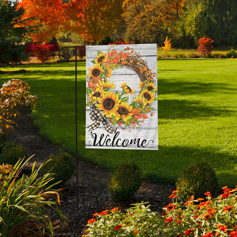 Fall Garden Flag — изображение 2