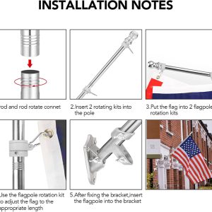 Flag Pole for Outside House — изображение 4
