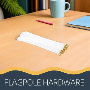 Plastic hand flag pole — изображение 5