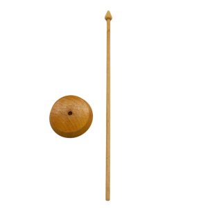 Wood Desk Flag Pole with Base — изображение 7
